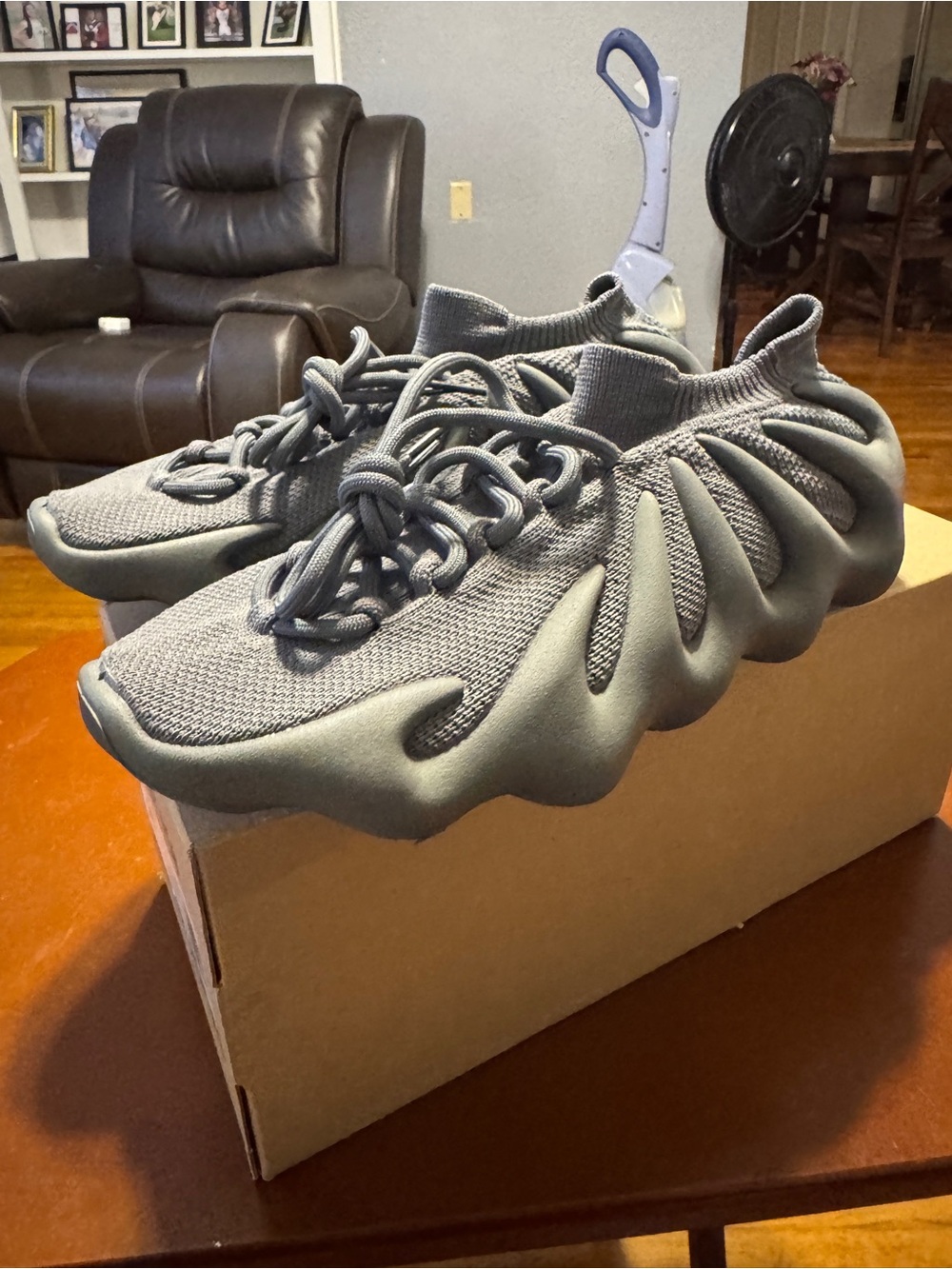Yeezy 450 Stone Teal Size 10 - Worn Once W/ Box